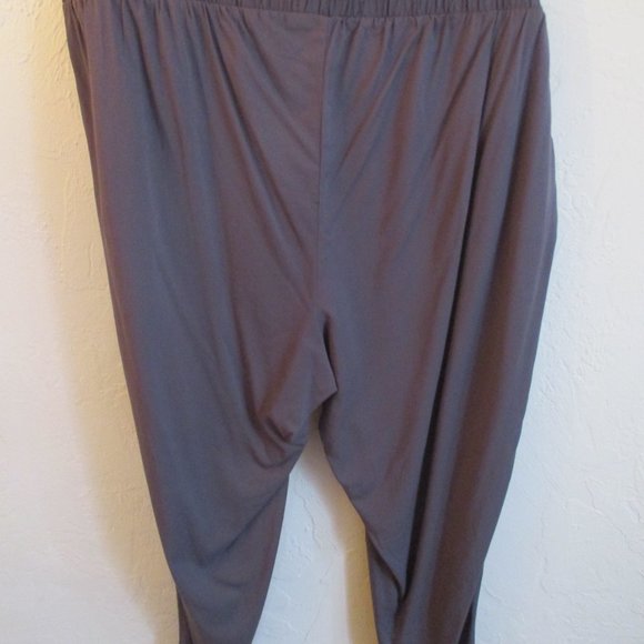 TORRID RELAXED TAPER STRETCH CHALLIS HIGH-RISE TIE-FRONT PANT Size 3X NWT - Picture 5 of 7